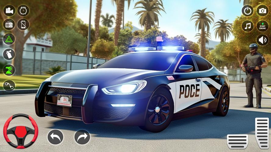 Cop Car Parking: Driving Games Zrzut ekranu 2