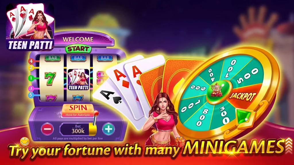 Teen Patti Indian 3 Patti Game Ekran Görüntüsü 1