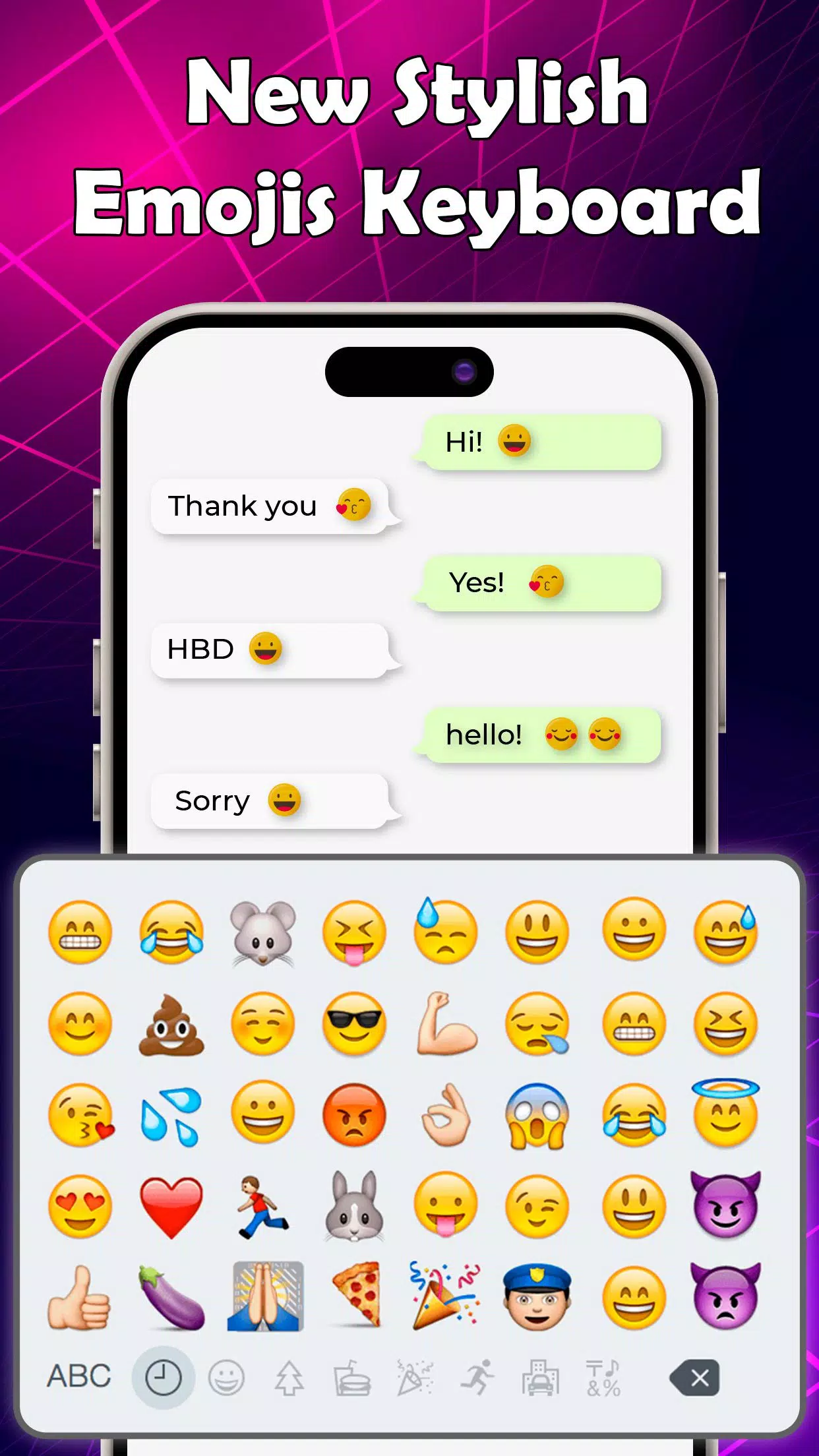 iOS Emojis Screenshot 0