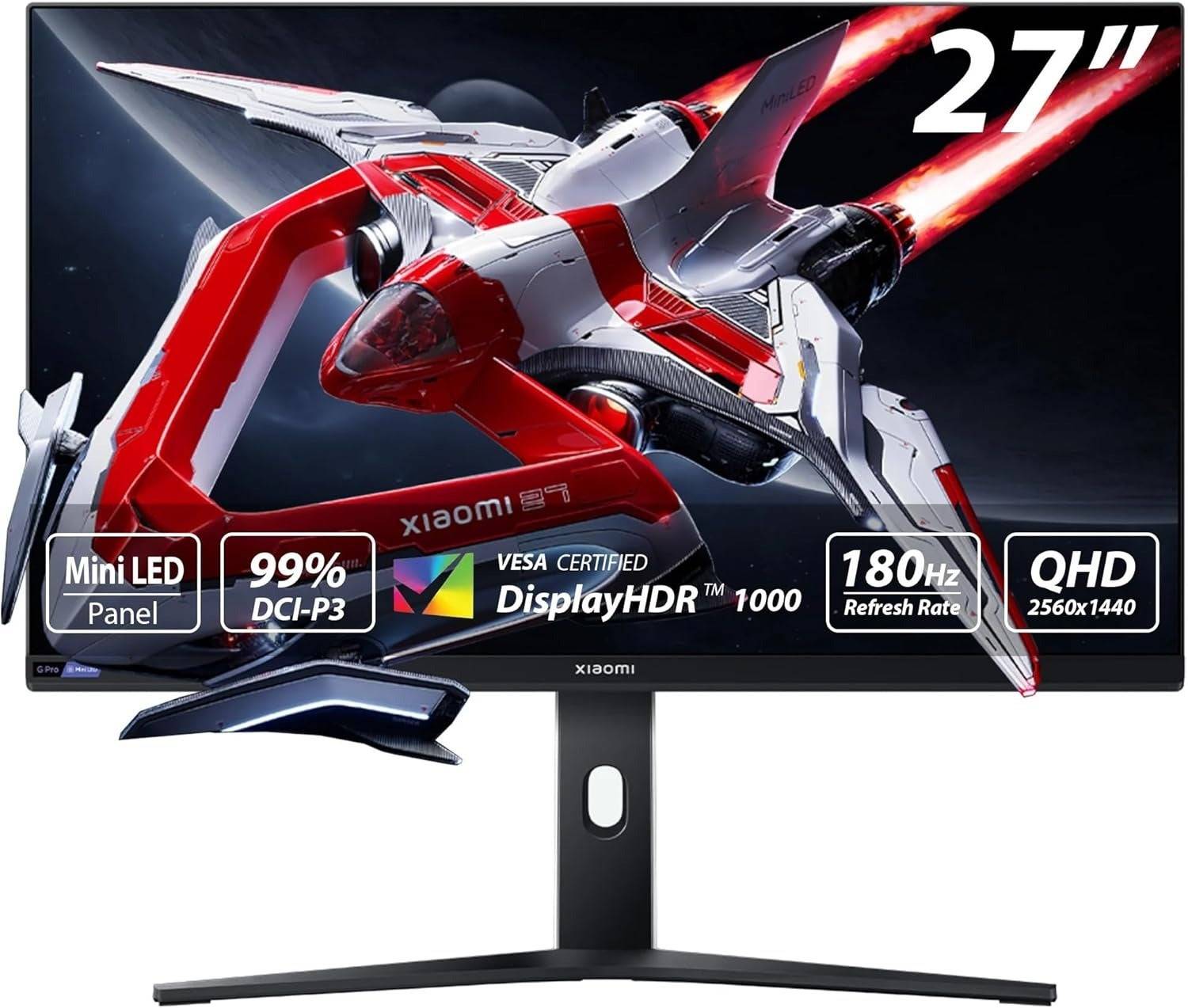 Top Pick: Xiaomi G Pro 27i Mini-LED Gaming Monitor