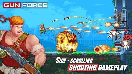 Gun Force: Action Shooting Ekran Görüntüsü 0