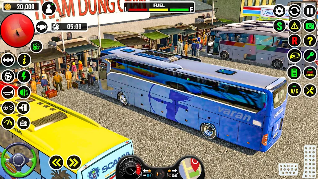 Coach Bus Driving 3D Bus Game स्क्रीनशॉट 0