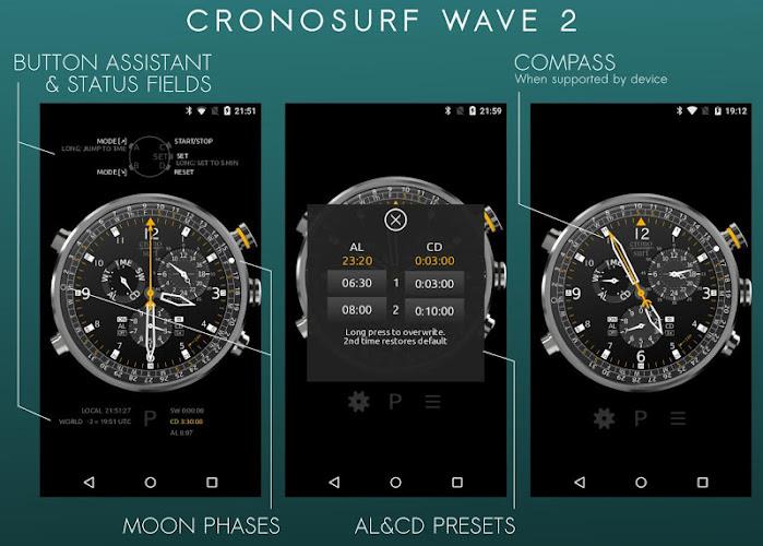 Cronosurf Wave watch Schermafbeelding 1