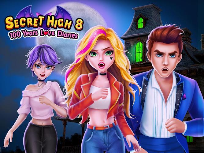 Secret High School Story Games Tangkapan skrin 0