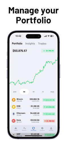 Coin Portfolio Crypto Tracker Screenshot 3