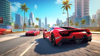 Schermata Fast Car Driving - Street City 0