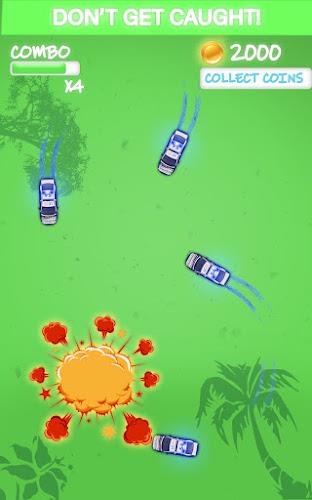 Police Car Escape - Pursuit Car Game Schermafbeelding 3