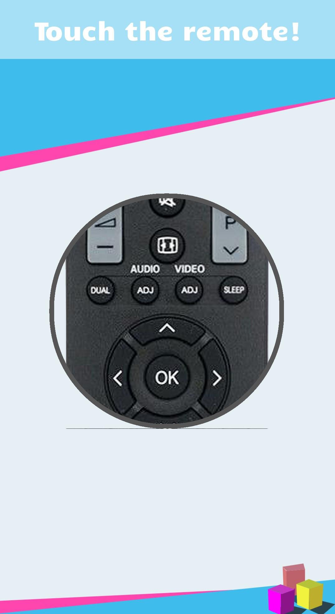 Remote for Sharp Smart TV Ekran Görüntüsü 1