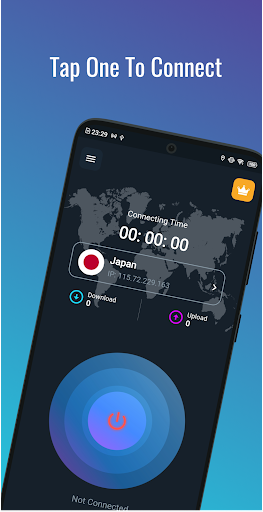 Dark Blue VPN - Fast & Secure Screenshot 0