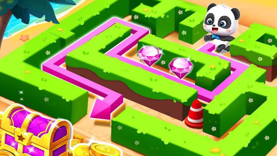 Baby Panda's Kids Puzzles Screenshot 1