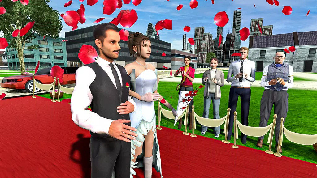 Wedding Story Love Couple Game Captura de tela 1