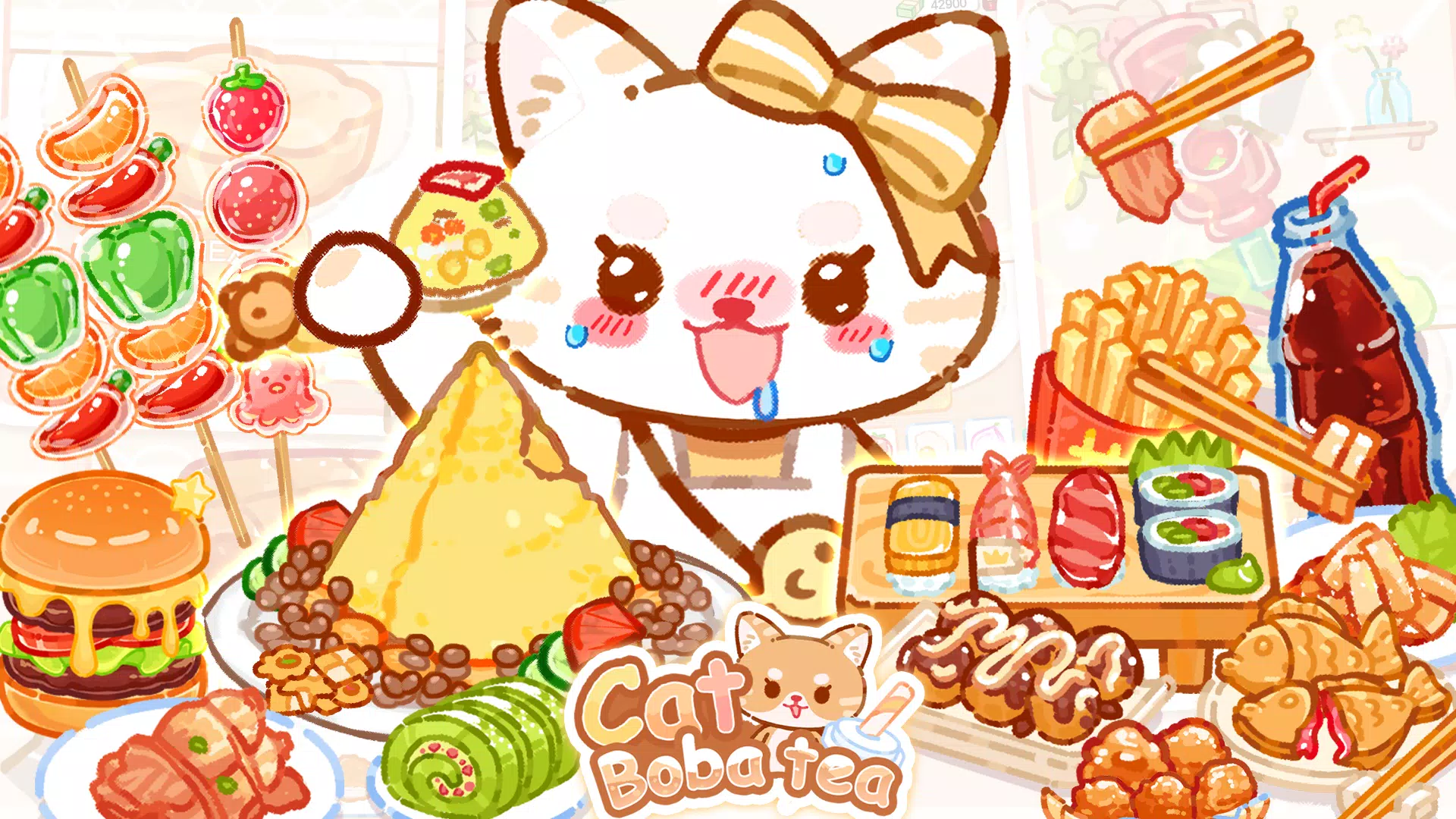 Cat Boba Tea スクリーンショット 0