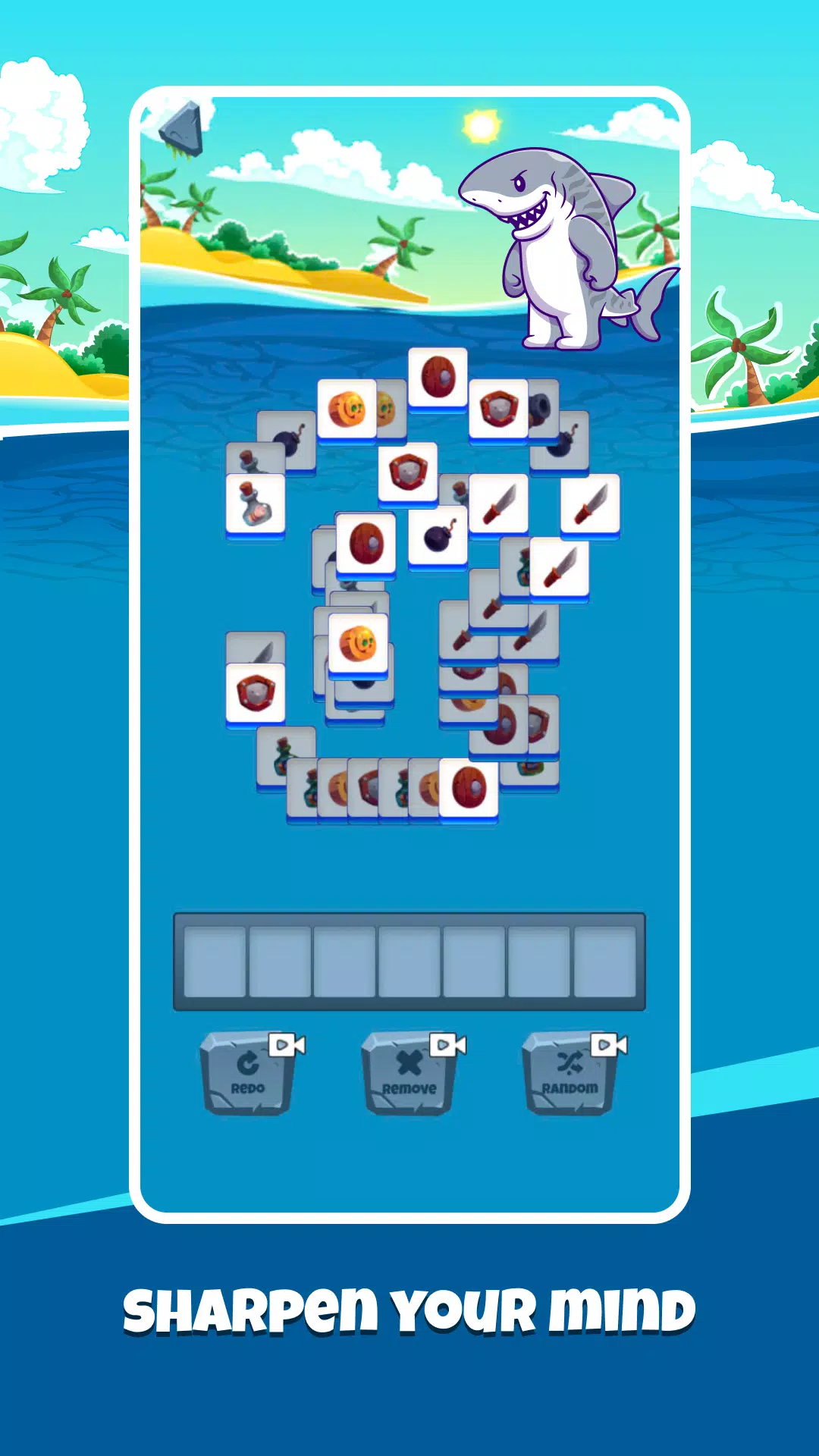 Shark Attack:Match Puzzle Game Capture d'écran 0