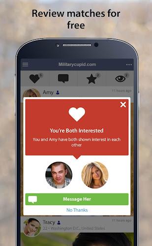 MilitaryCupid: Military Dating ဖန်သားပြင်ဓာတ်ပုံ 2