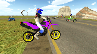 Bike Rider - Police Chase Game ภาพหน้าจอ 1