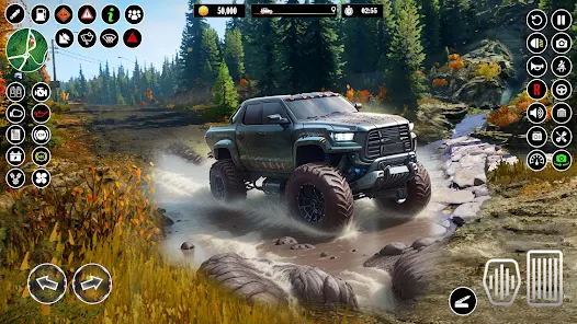 Offroad 4x4 Jeep Rally Driving Capture d'écran 1