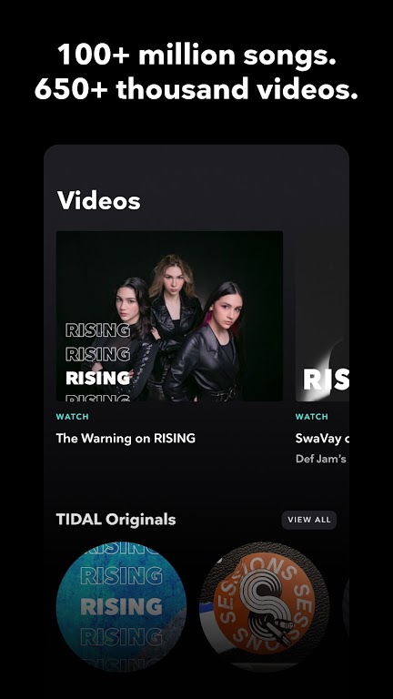 TIDAL Music: HiFi sound Screenshot 3