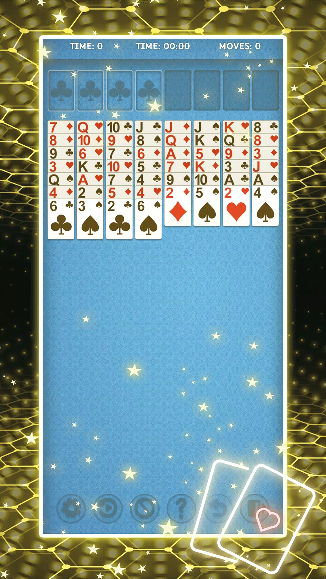 EasyCell Solitaire Game スクリーンショット 0