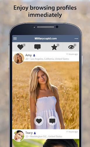 Schermata MilitaryCupid: Military Dating 1