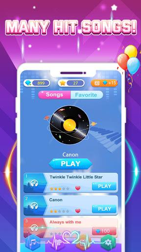 Schermata Piano Classic Game - Tap Color Tiles 3