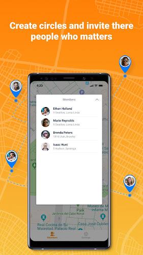 Friend Location Tracker: GPS ဖန်သားပြင်ဓာတ်ပုံ 2