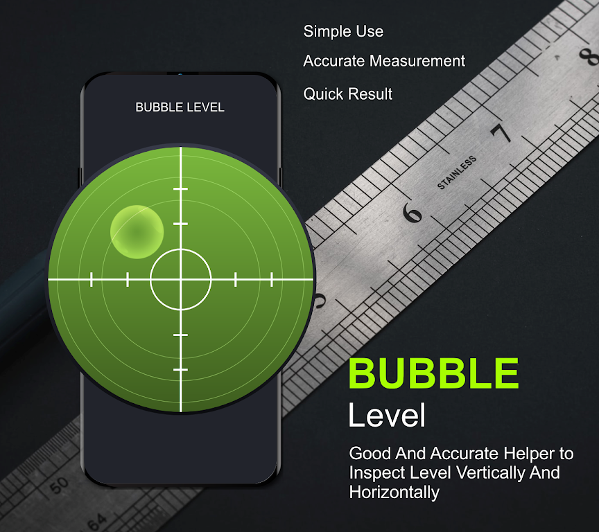 Spirit level - Bubble level Schermafbeelding 1