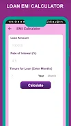 Loancash - EMI Loan Calculator Zrzut ekranu 1