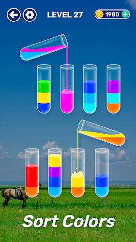 Color Water Sort : Puzzle Game ภาพหน้าจอ 2