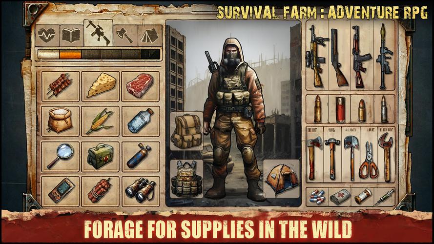 Survival Farm: Adventure RPG Schermafbeelding 3