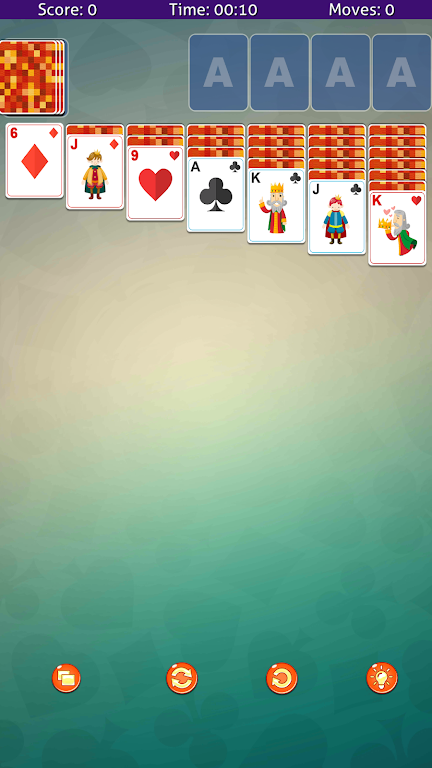 Solitaire Classic: Free Card Game ဖန်သားပြင်ဓာတ်ပုံ 1