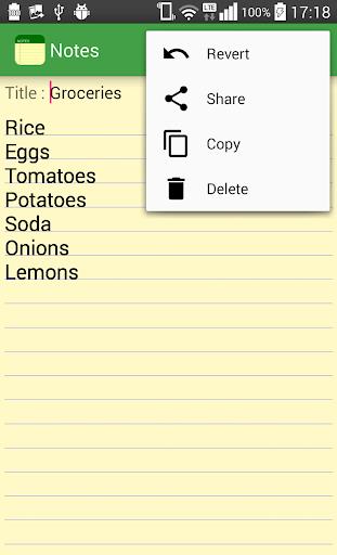 Notes - Notepad Screenshot 2