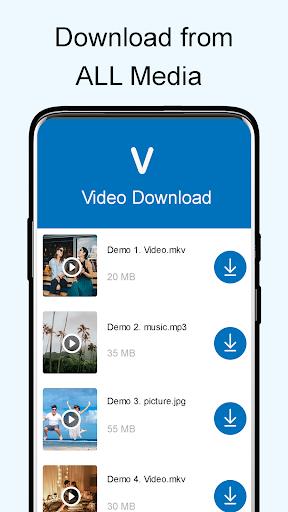 X Hot Video Downloader- Free Video Downloader 2021 ภาพหน้าจอ 1