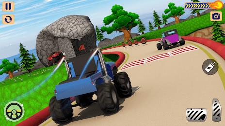 Monster Truck Racing: Car Game Tangkapan skrin 3