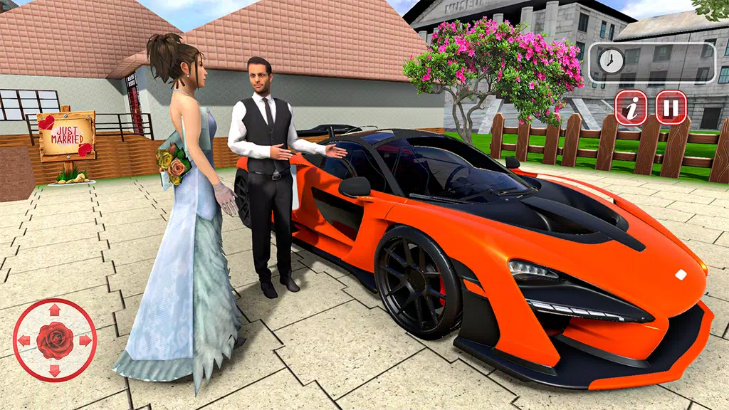 Wedding Story Love Couple Game Captura de tela 0