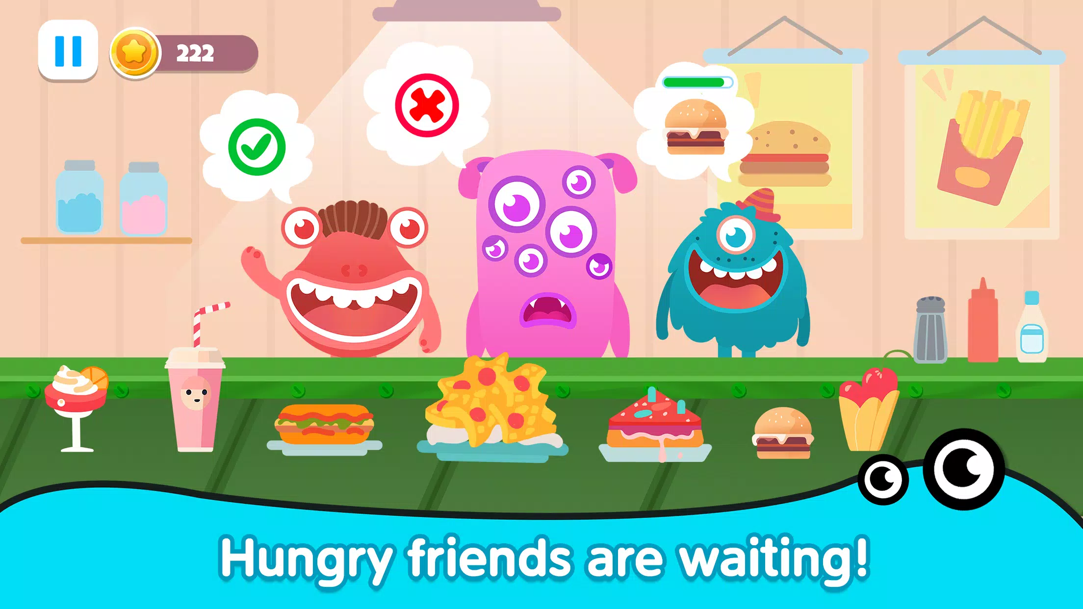 Kitchen monster games for kids Tangkapan skrin 3