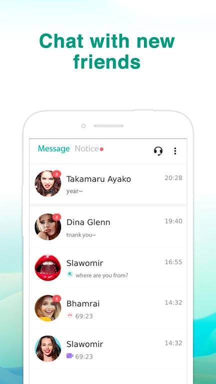 Peppermint Pro: Match & Chat スクリーンショット 1