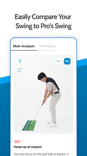 Golf Fix - AI Swing Analyzer ภาพหน้าจอ 2