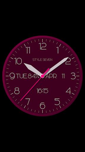 Modern Analog Clock-7 Schermafbeelding 0