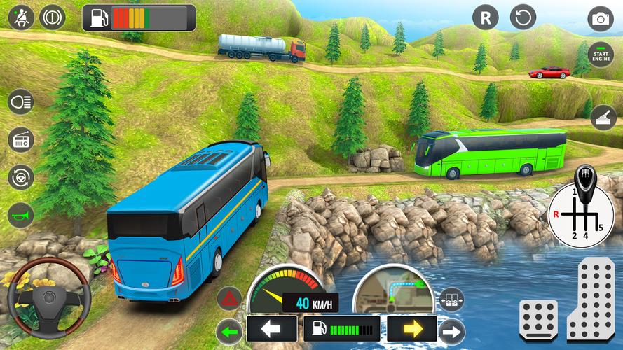 Bus Simulator 3D - Bus Games 螢幕截圖 1