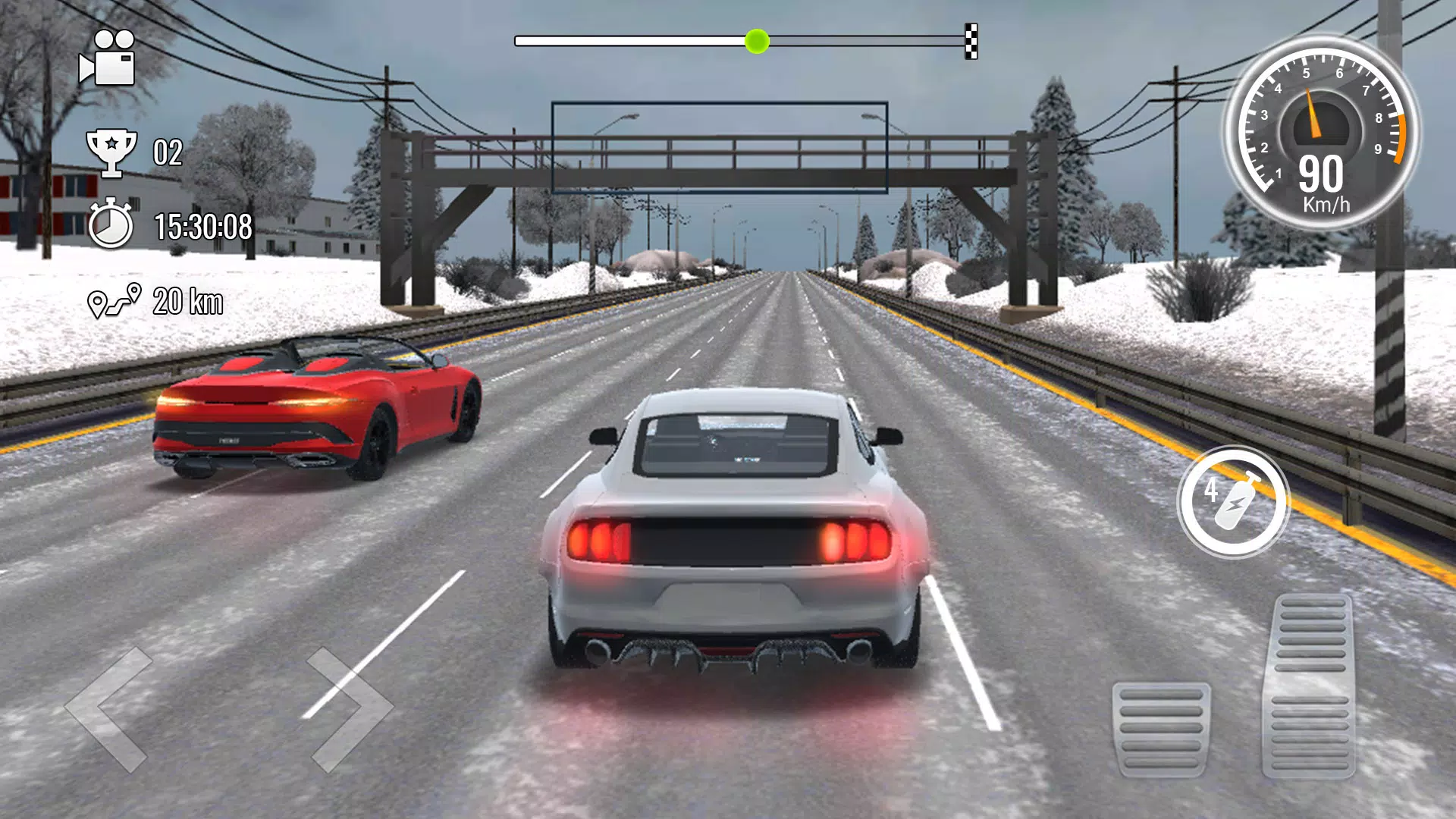 Traffic Car Driving Game Captura de pantalla 2