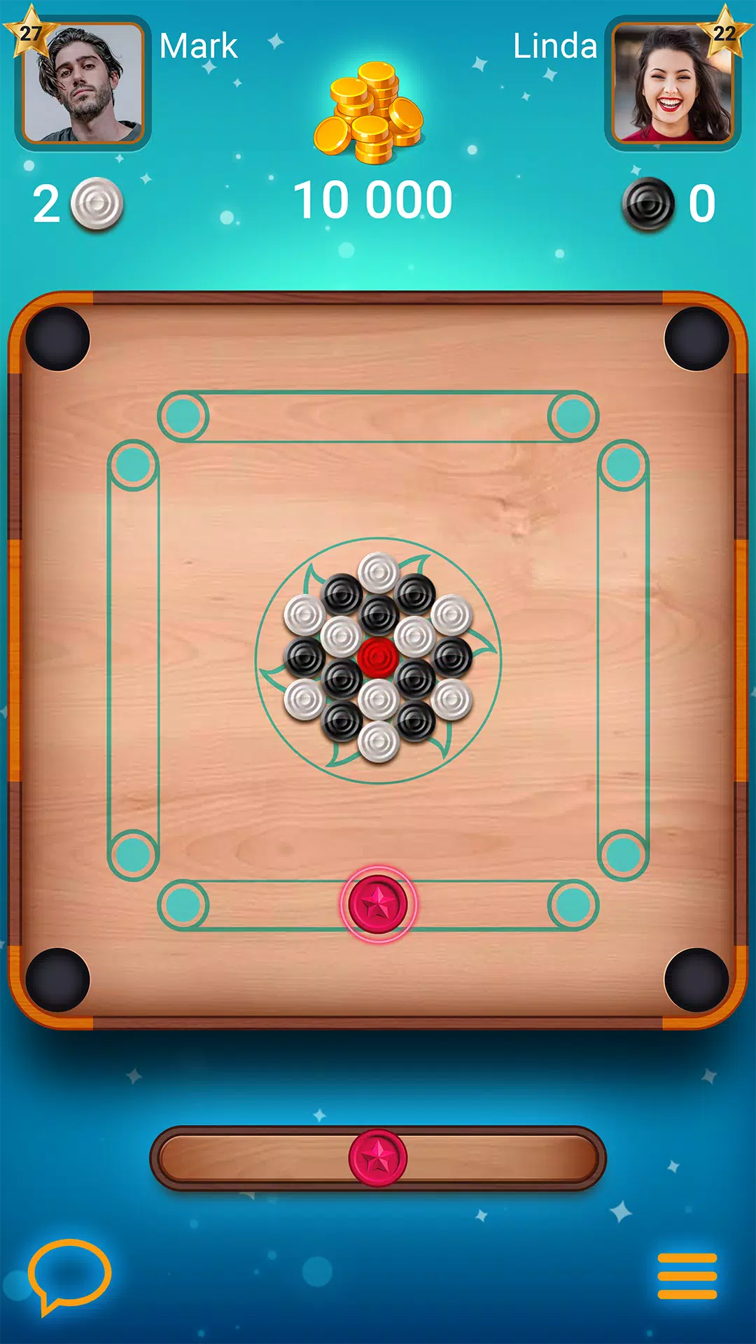 Carrom Lure - Disc pool game 螢幕截圖 2