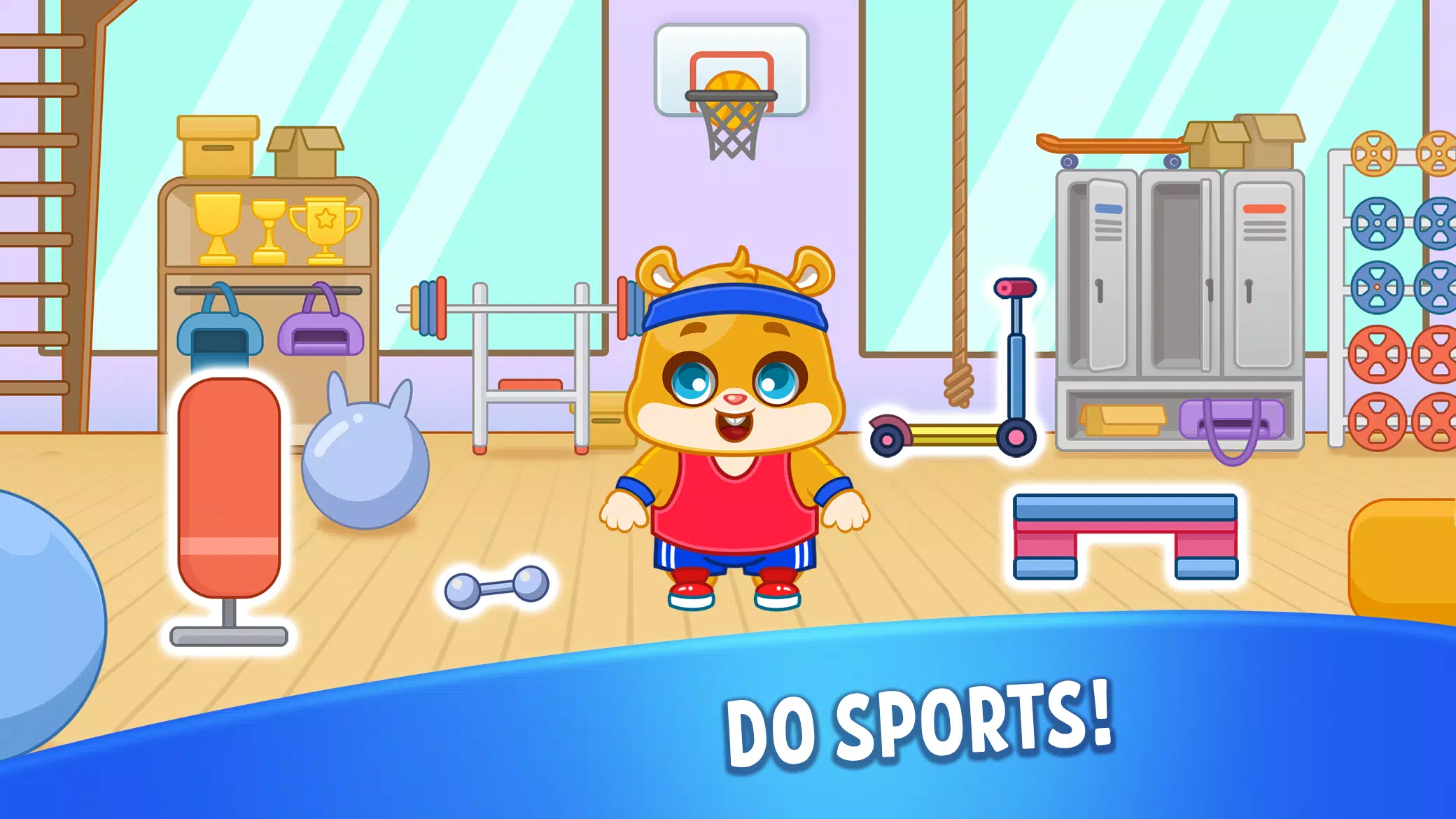 Hamster House: Kids Mini Games Screenshot 3