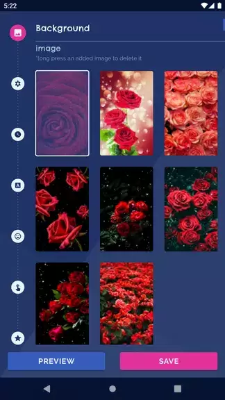 Red Rose 4K Live Wallpaper ဖန်သားပြင်ဓာတ်ပုံ 0