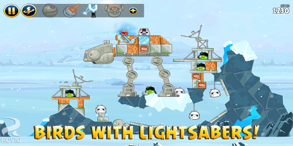 Angry Birds Star Wars Ekran Görüntüsü 1