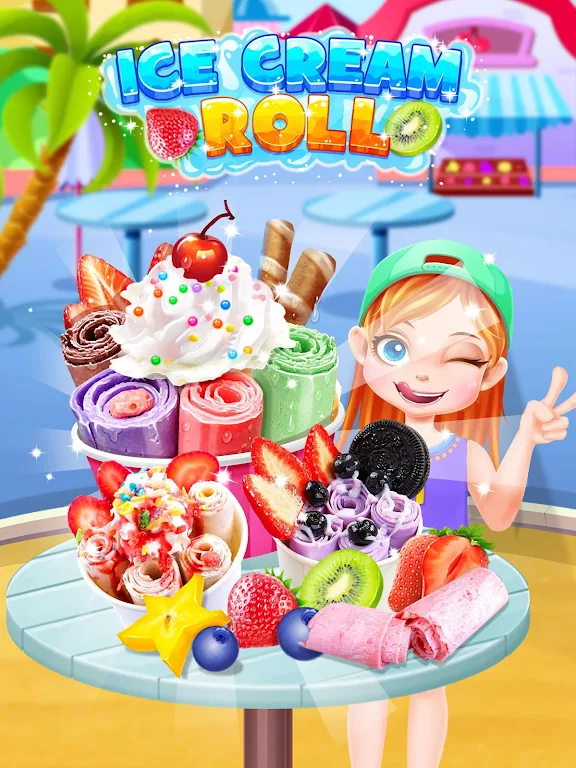 Frozen Ice Cream Roll Maker 스크린샷 0