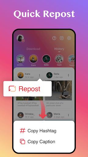 Downloader for IG, Story Saver Captura de pantalla 2