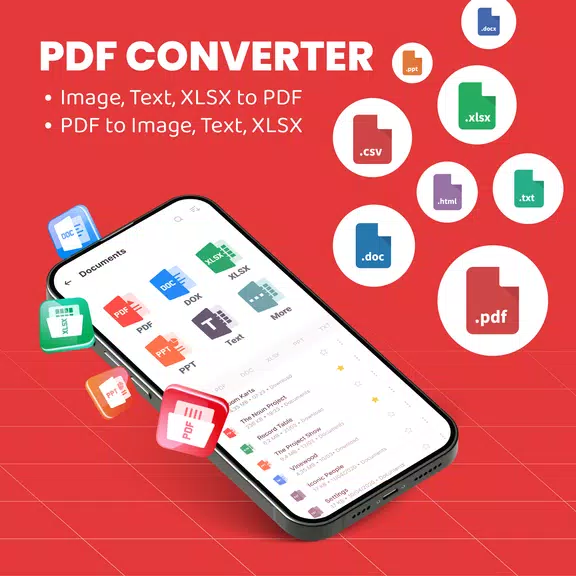 Image to PDF: PDF Converter Schermafbeelding 0