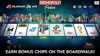 MONOPOLY Poker Tangkapan skrin 1