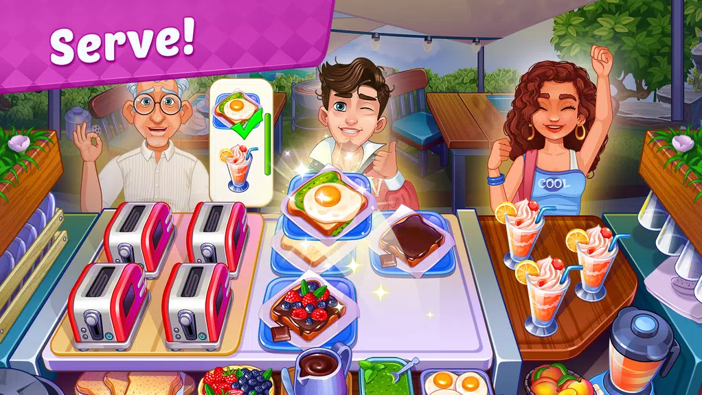 My Cafe Shop : Cooking Games Ekran Görüntüsü 2