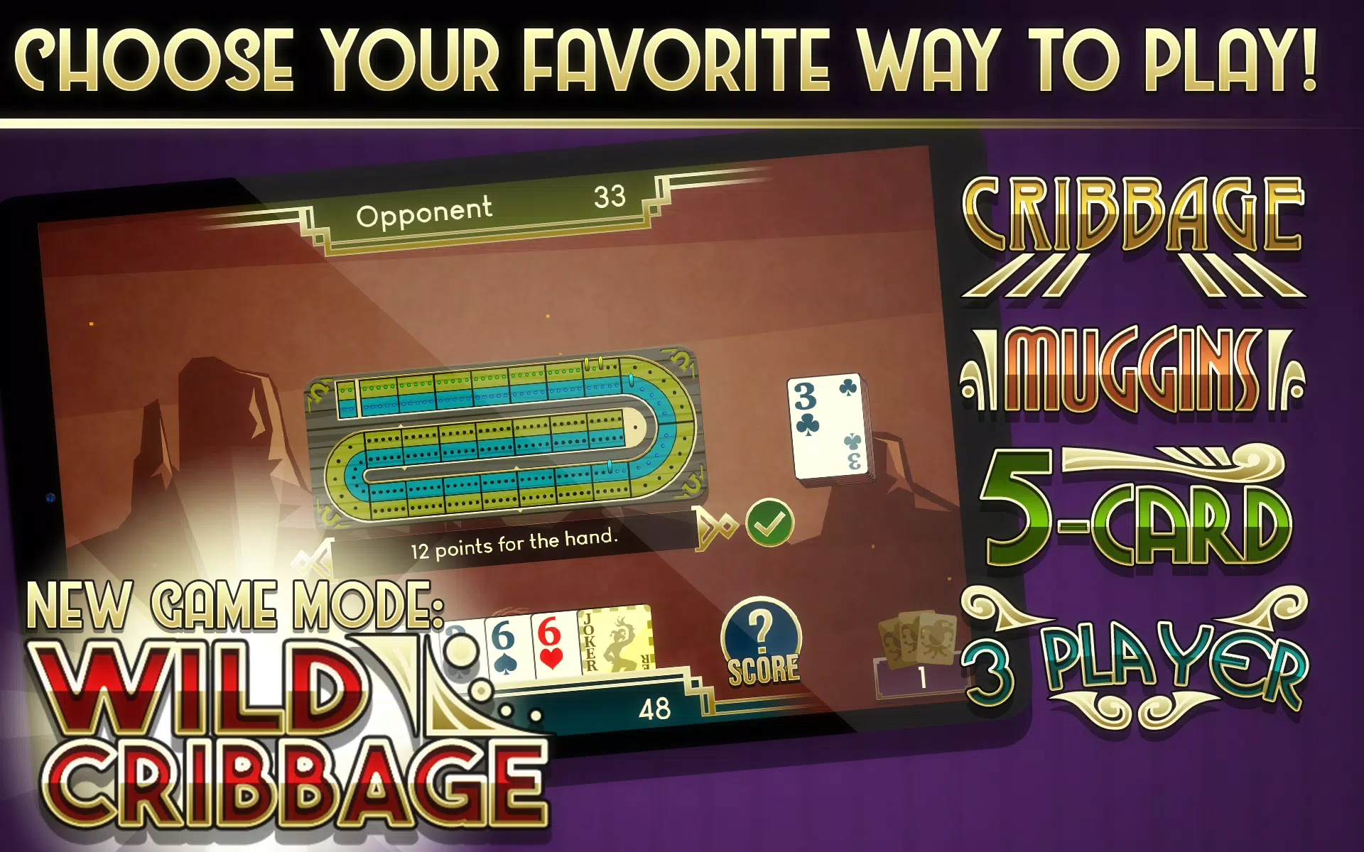 Cribbage Royale ဖန်သားပြင်ဓာတ်ပုံ 2